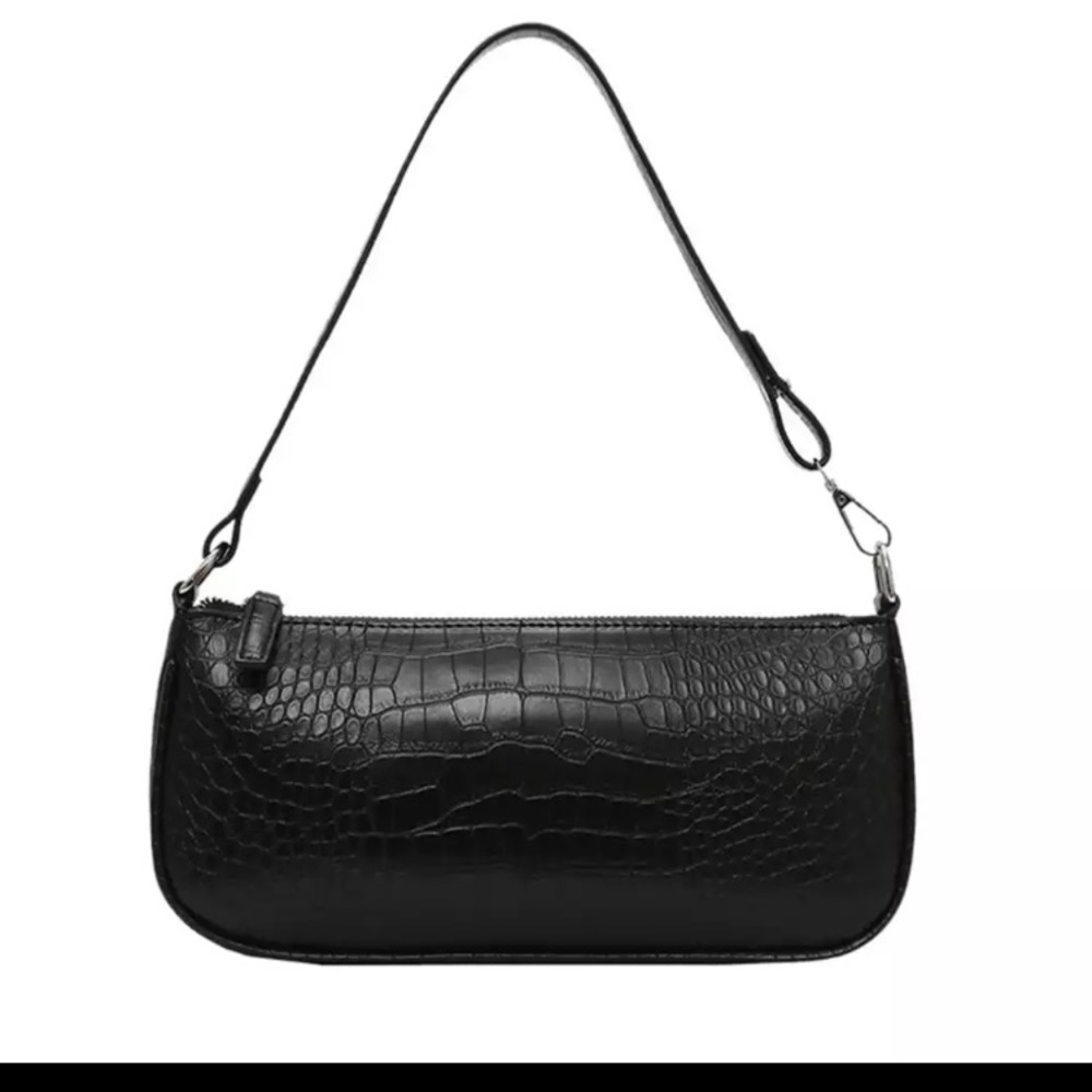 CROCO One shoulder strap Vintage look bag - Picture 7 of 7